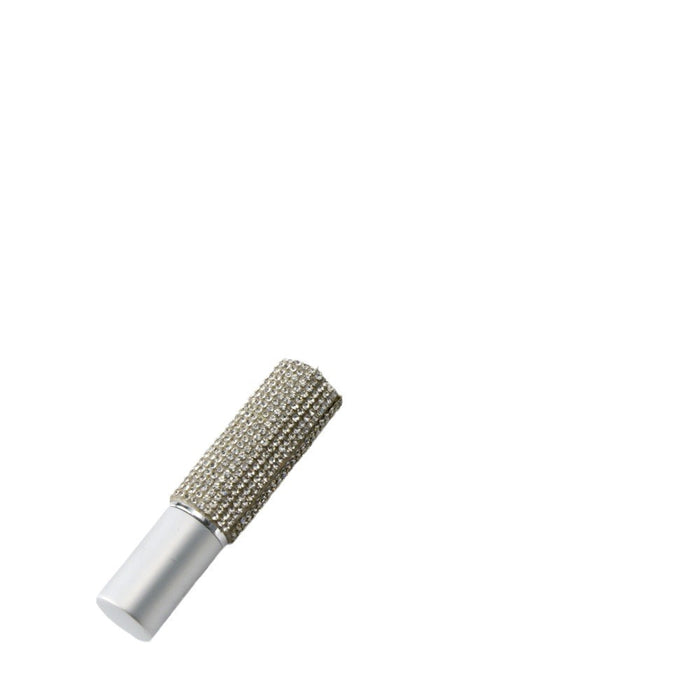 Wholesale Diamond Perfume Bottle Fur Ball Whistle Keychain JDC-KC-YingH021