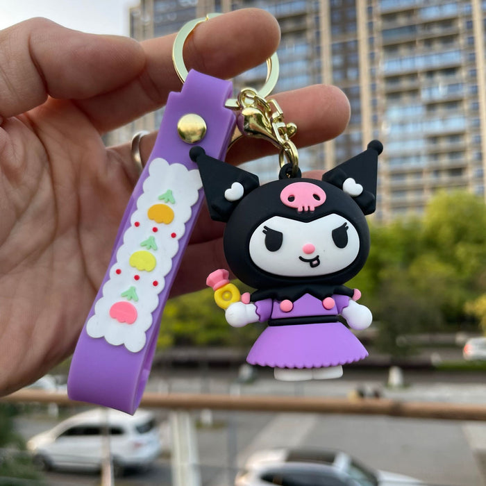Wholesale Keychain Cute Doll Bag Pendant Hanging Decoration Car Keychain Ring