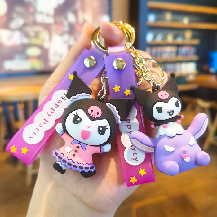 Wholesale Happy Classy Doll Pendant Keychains