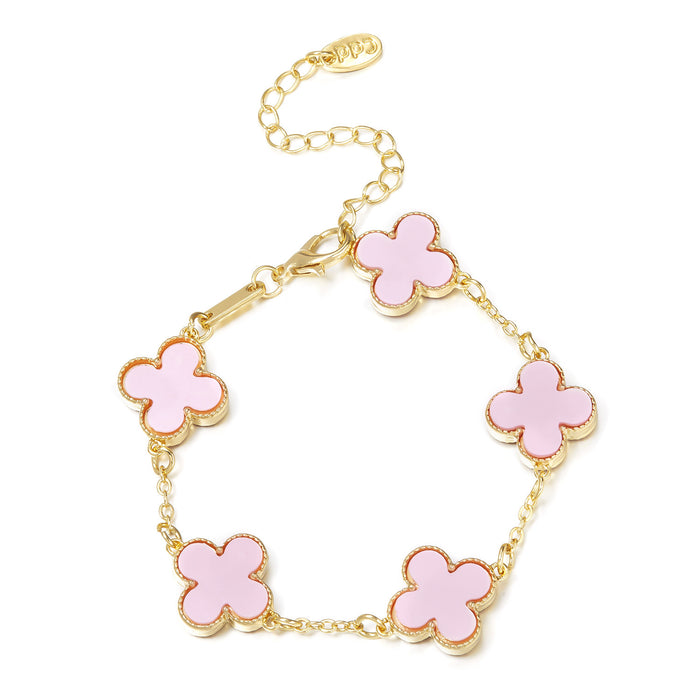 Wholesale Four Leaf Clover Bracelet JDC-BT-Chuya005