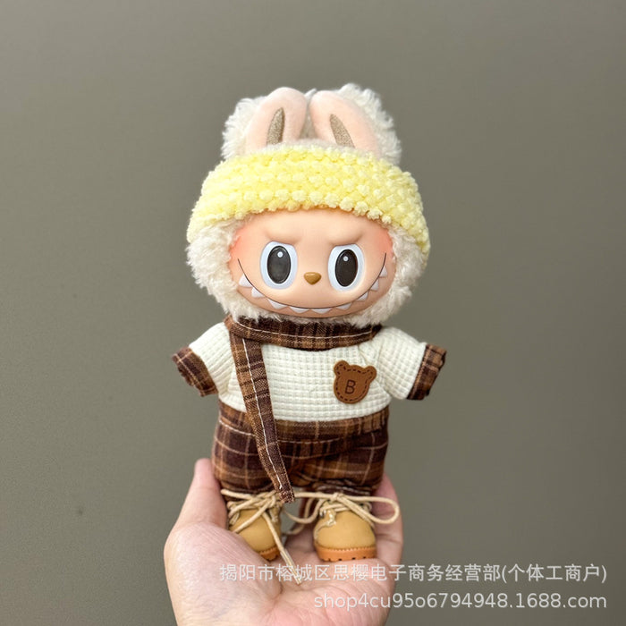 Wholesale 17cm Cartoon Doll Clothes Set