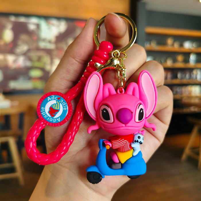 Wholesale Cartoon Doll Silicone Keychain JDC-KC-Tingm225