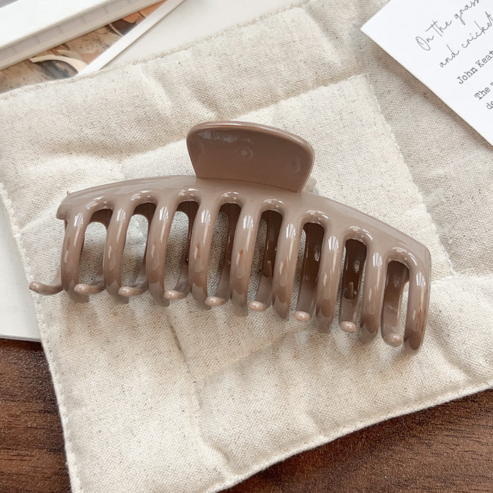 Wholesale Square Silicone Hair Clip Large Keel Design for Thick Hair Boutique Resale