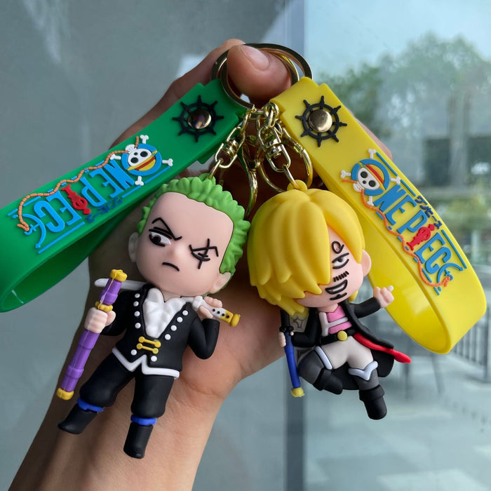 Wholesale Cross border keychain cartoon doll anime keychain bag pendant couple small gift wholesale
