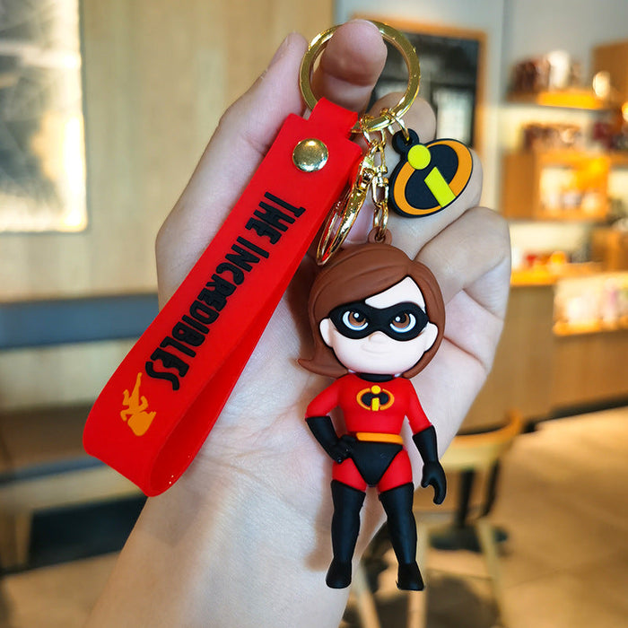 Wholesale silicone cute animation key chain （F） JDC-KC-YMeng015