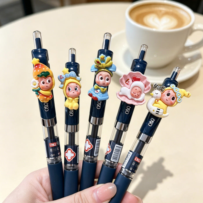 Wholesale Plastic St Tip 0. 5mm Gel Pens Star Design Nurse Doctor Gift Bulk Pack
