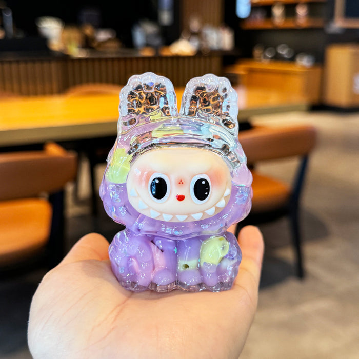 Wholesale Cute Oil-Soaked Molten Sand Doll Keychain