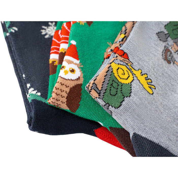 Wholesale Christmas Dinosaur All-Season Mid-Calf Socks