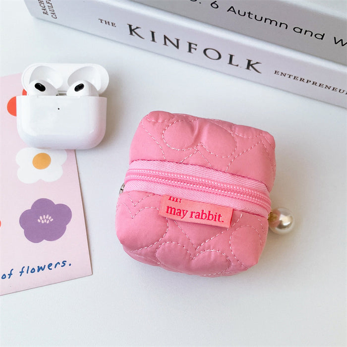 Wholesale Earphone cover protective case Bluetooth earphone bag pendant change small bag storage bag