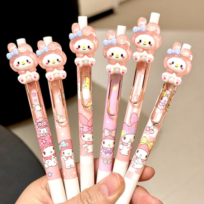 Wholesale 0. 5mm Push-Action Pen with Cartoon Resin Embellishment