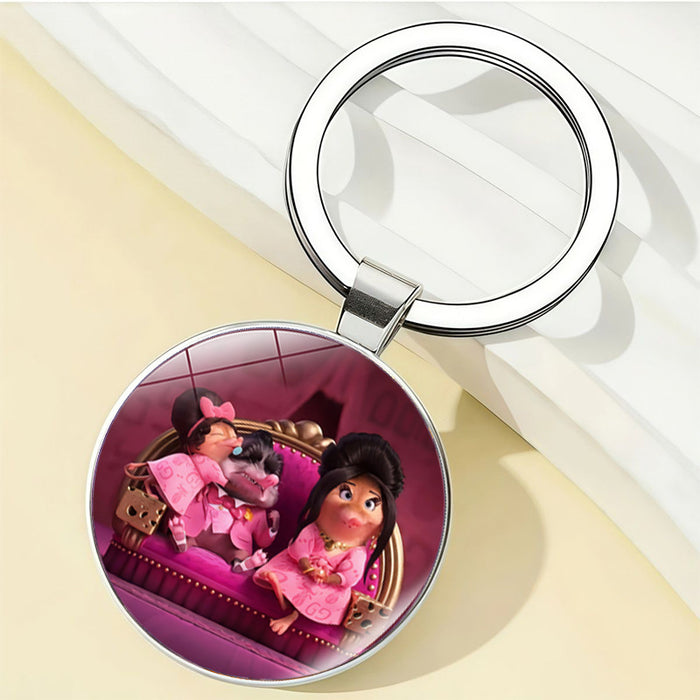 Wholesale Time Gem  Cartoon Keychain