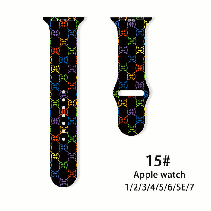 Wholesale Silicone Printed Wristband Strap JDC-WD-NuoQi097