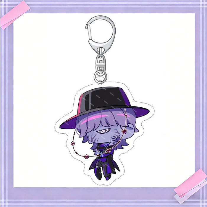 Wholesale 10pcs/set K-POP anime merchandise acrylic keychains and pendants