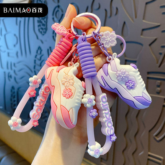 Wholesale Drip glue keychain pendant cartoon cute doll exquisite backpack drip glue keychain decoration