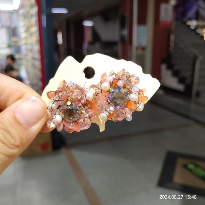 Wholesale Handmade Silver needle real gold plating