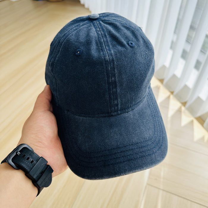 Wholesale The new washed cotton soft top duckbill cap is suitable for versatile baseball caps
