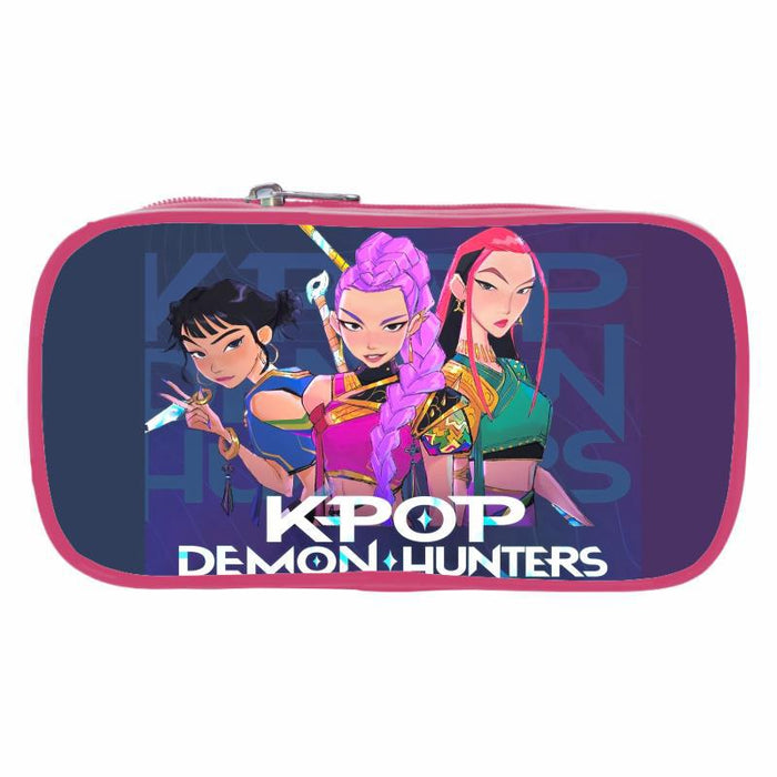 Wholesale DIY Elementary School Student Stationery Bag Pencil Case Pink Pen Bag