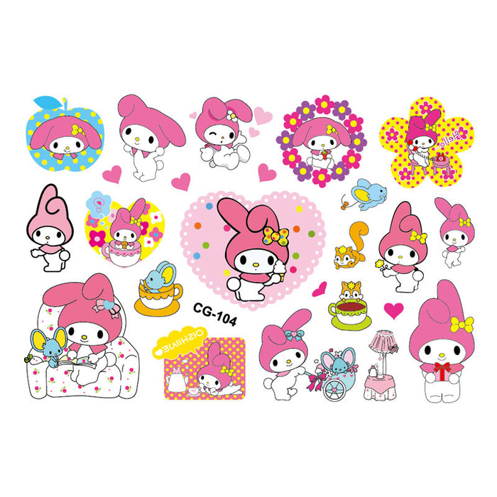 Wholesale Carttoon Tattoo Sticker Birthday Decorative Stickers