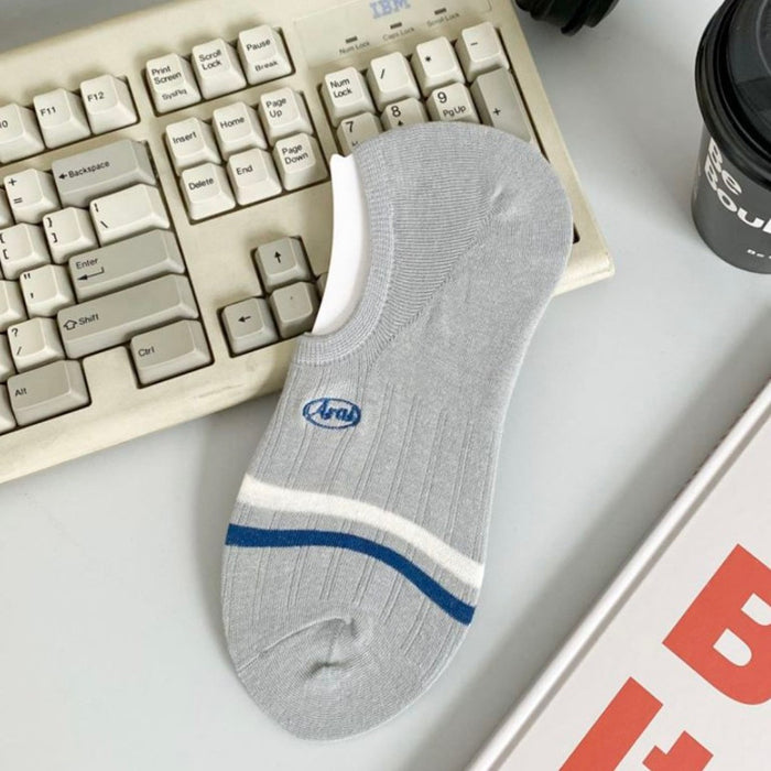 Wholesale Leisure silicone anti slip invisible socks