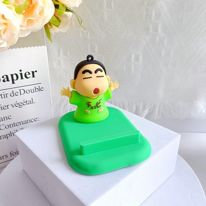 Wholesale PVC Cartoon Doll Mobile Phone Holder JDC-PS-MingT023