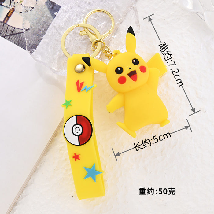 Wholesale Keychain pendant, soft rubber figurine, car backpack pendant, small gift