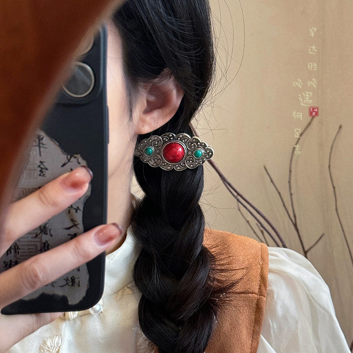 Wholesale Hairclip, retro, niche, high-end, duckbill clip, edge clip, hair accessory