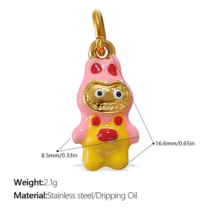 Wholesale Cartoon Cute  Necklace Jewelry  Cartoon Toy Accessories