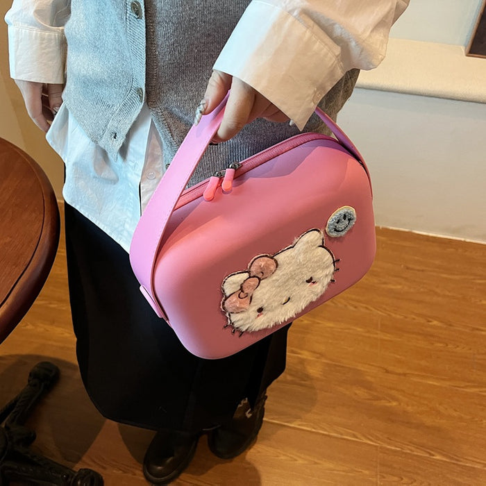 Wholesale Cute cartoon-style portable Cosmetic bag