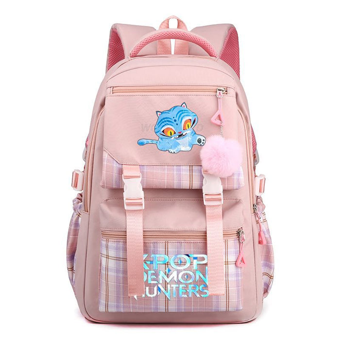Wholesale  Kpop Printed School Bag Junior High School Large Capacity Backpack