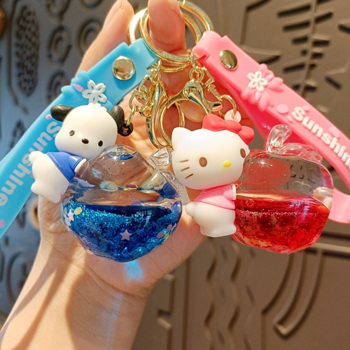 Wholesale  Silicone Cartoon Doll Keychain JDC-KC-MingT218