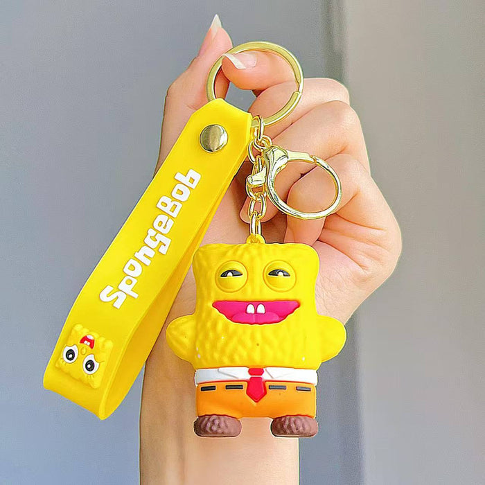 Wholesale Cute Tooth Monster Keychains