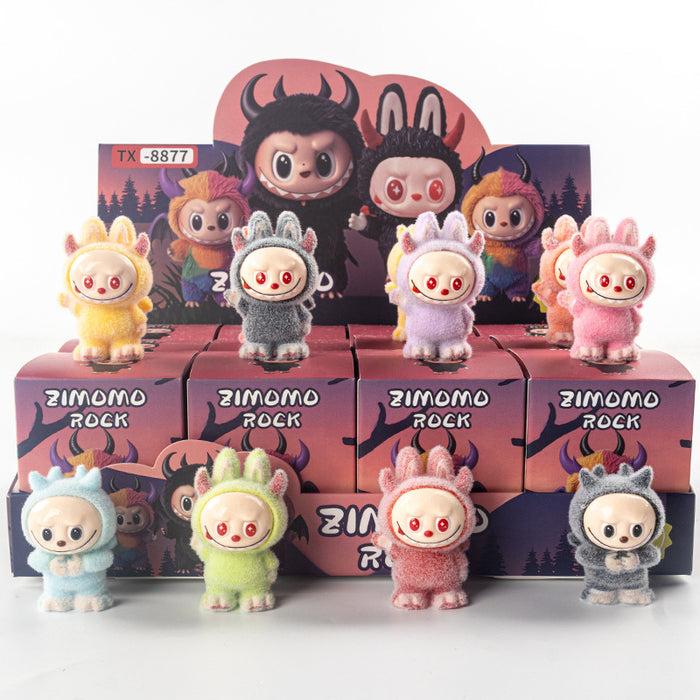 Wholesale Crown flocking ornaments doll children' s toy blind box