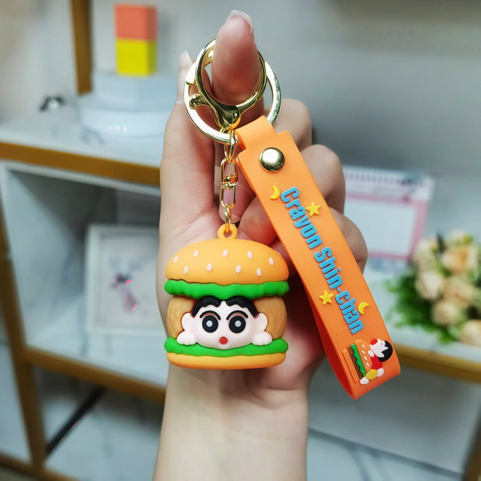 Wholesale Metal Keychain Cartoon Car Key Accessory Bag Charm MOQ≥2