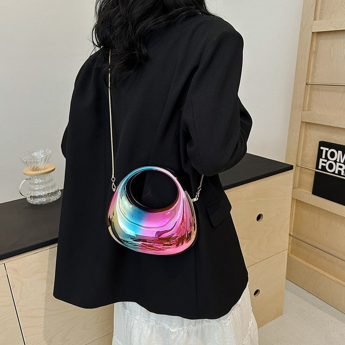 Wholesale New Candy Color Acrylic Evening Bag New Fashion Hand Bag Chain Crossbody Women's Bag JDC-SD-TY008