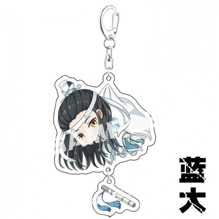 Wholesale Anime peripheral acrylic keychain pendant