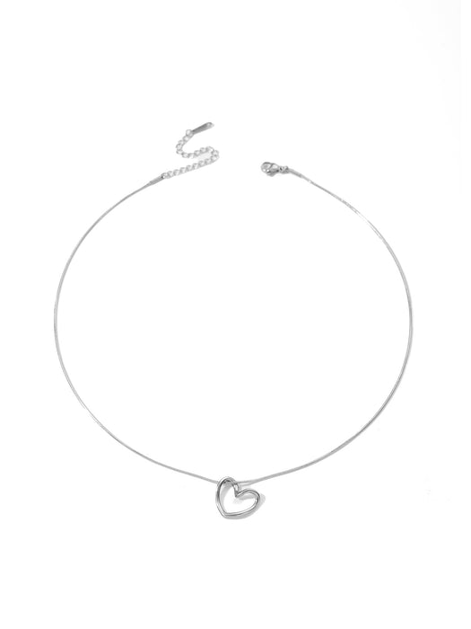 Wholesale Fade-Resistant Sweater Chain — Niche,  Light Luxury  and Sophisticated Titanium Steel Necklace