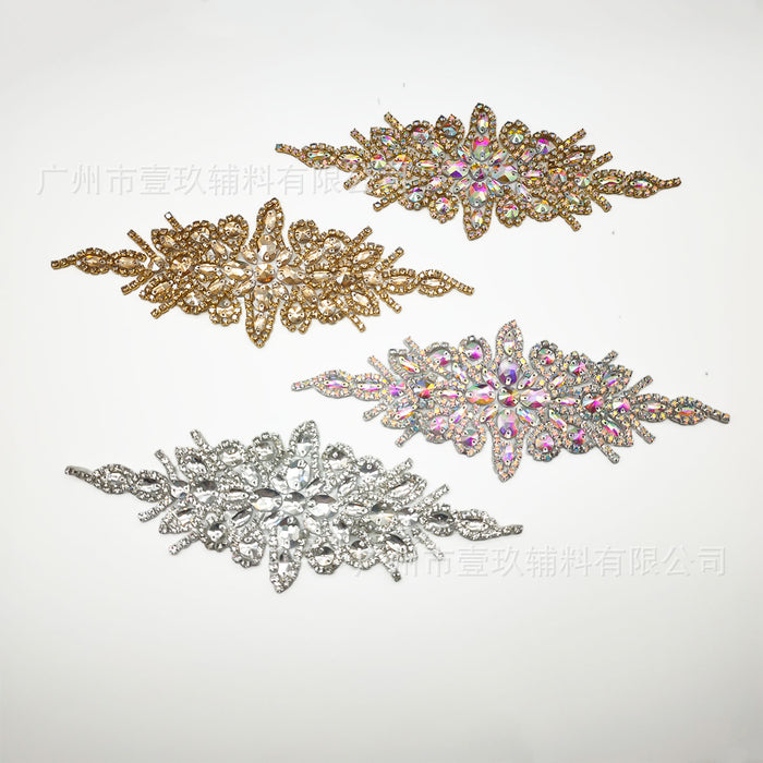 Wholesale DIY colorful rhinestone clothing accessories