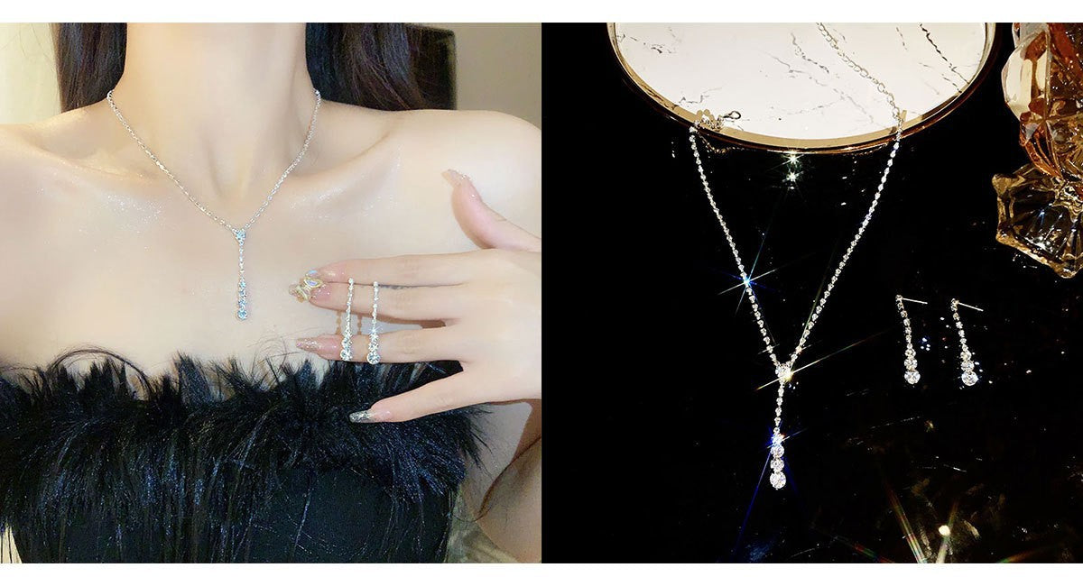 Wholesale Necklace Summer Clavicle Chain Bridal Wedding Dress Exaggerated Accessories