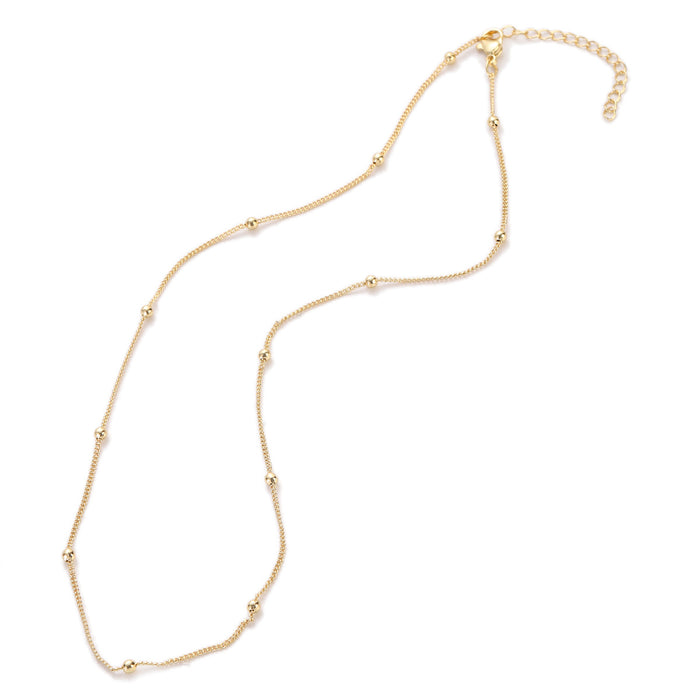 Wholesale Necklace Clavicle Chain Bare Chain Adjustable JDC-NE-YJ002