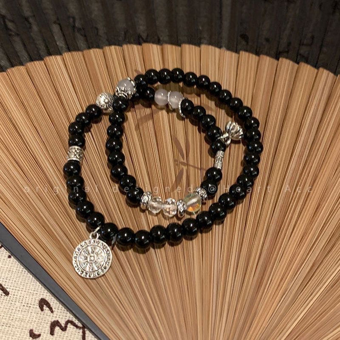 Wholesale Beaded Bracelet Black Bracelet