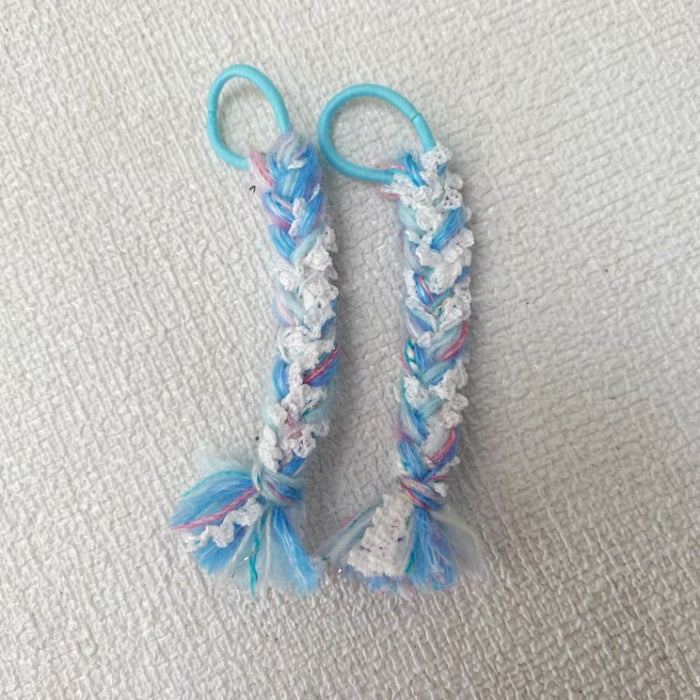 Wholesale Multi-color yarn braided braids for dolls