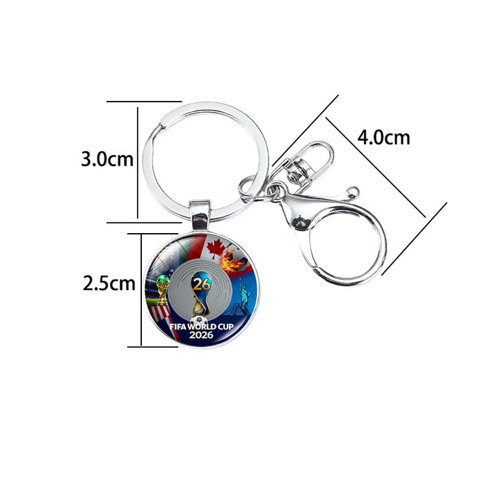 Wholesale Football keychains for bags,  clothes,  decorations,  and pendants