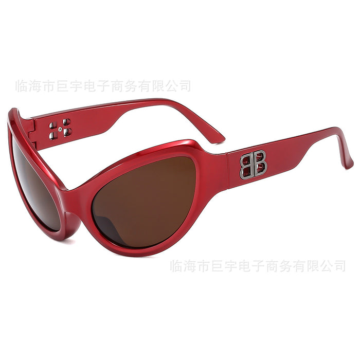 Wholesale Personalized, super fashionable, cat eye trendy sunglasses, sunglasses, sunscreen sunglasses