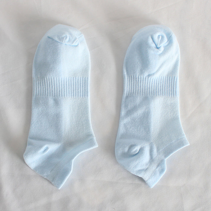 Wholesale Sports socks, breathable mesh running socks, thin boat socks, low cut, shallow mouth