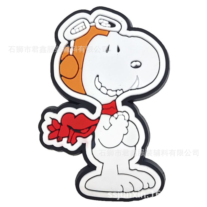 Wholesale 50pcs hole shoes soft rubber decorative buckle shoe accessories