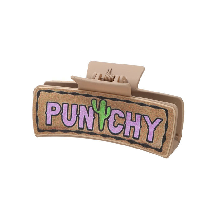 Wholesale Western Wind Sunflower Mother English Letter Leather Hairpin Shark Clip Lady Grab Clip