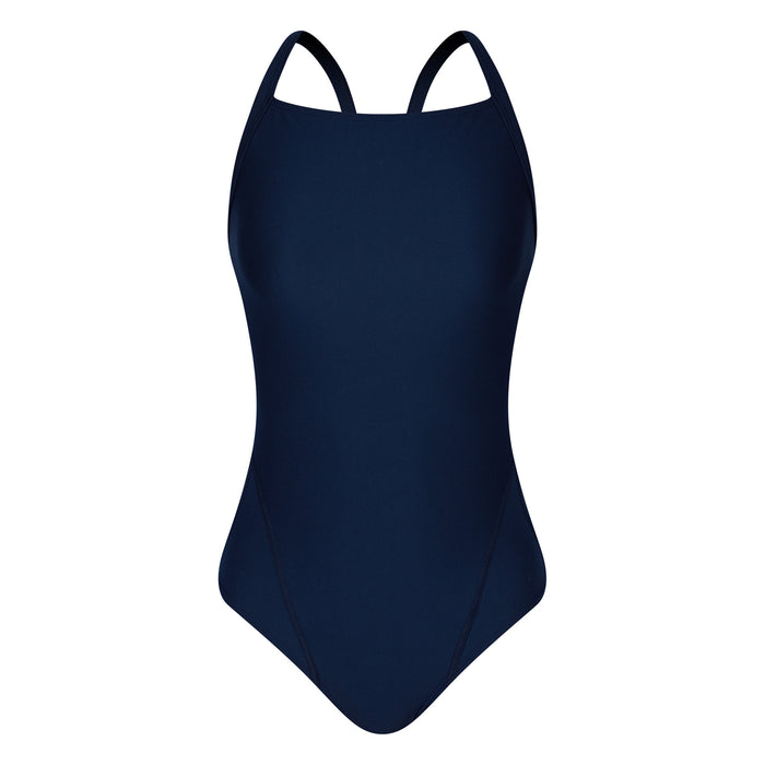 Wholesale Fashionable and minimalist suspender style sexy tight fitting racing slimming swimsuit