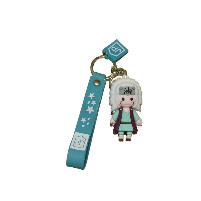 Wholesale Cartoon Silicone Doll Keychain JDC-KC-MingT036