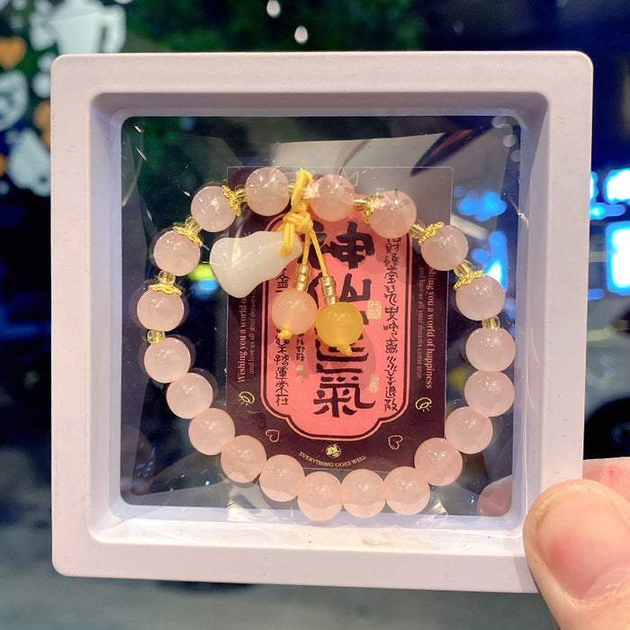 Wholesale Wholesale boxed glass bracelets with gourd bracelets