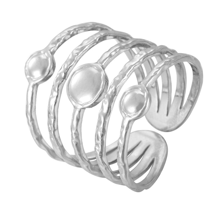 Wholesale Titanium steel ring, niche, high-end, light luxury, non fading hand jewelry, stainless steel plain ring